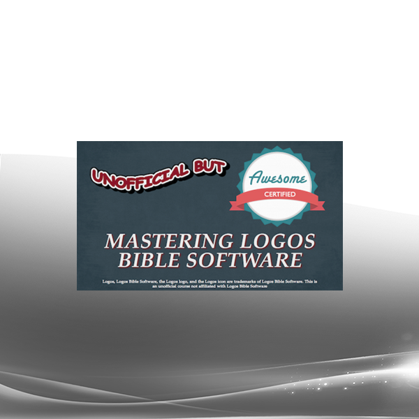 Danny Zacharias - Mastering Logos Bible Software to Supercharge Your Bible Study!